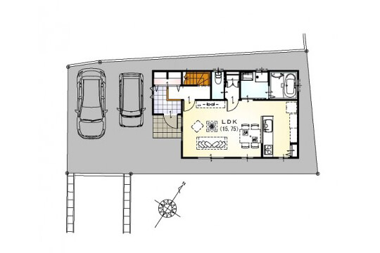 大成住宅の分譲住宅事例２